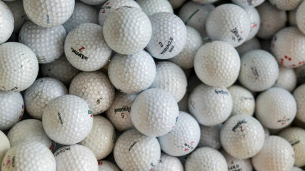 Gebruikte golfballen wegmeppers